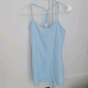 Lululemon Light Blue Shelf Bra Tank Top